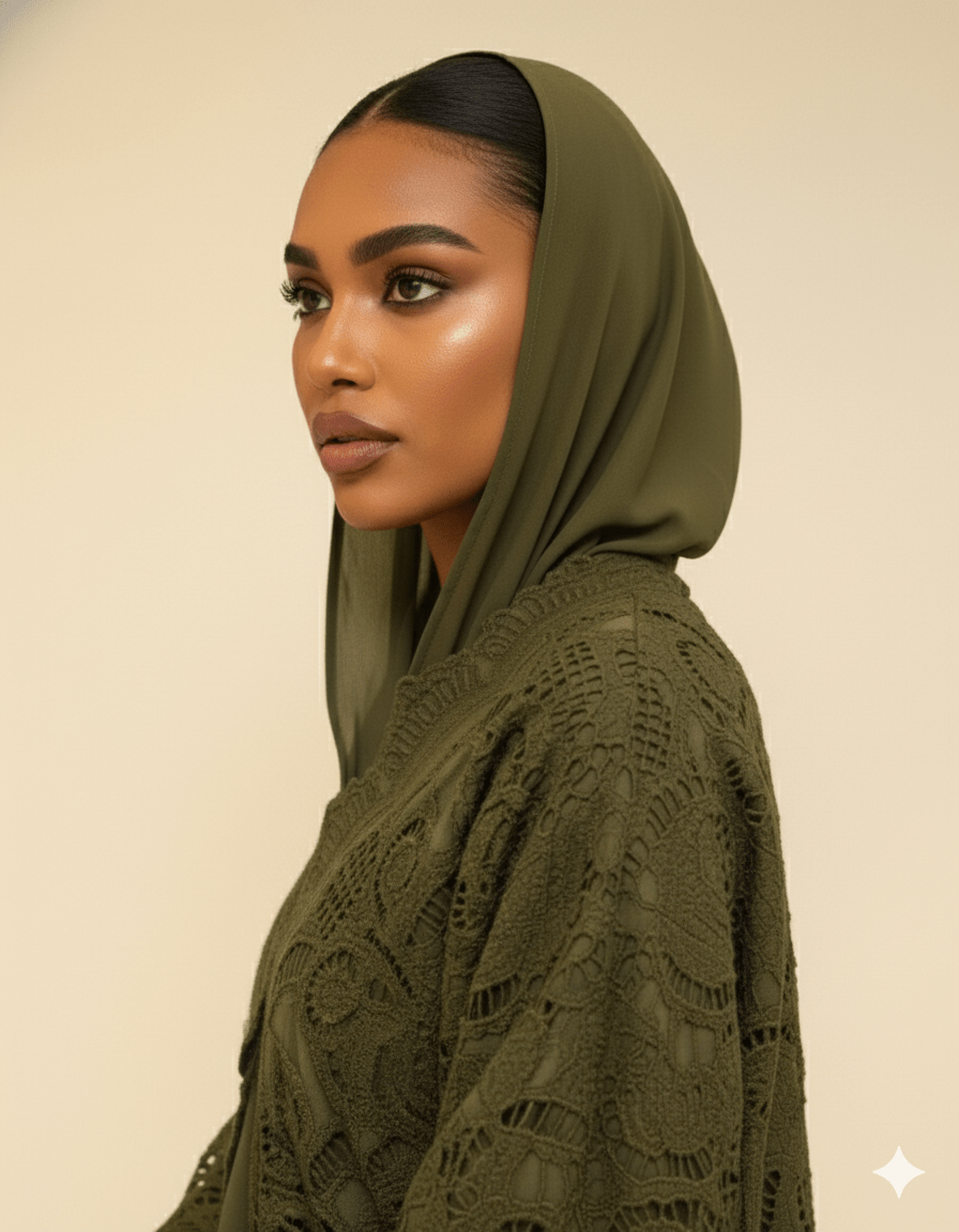 ALD - ABY016 - O ABAYA - ALDUKAN - MIRA Y MANO