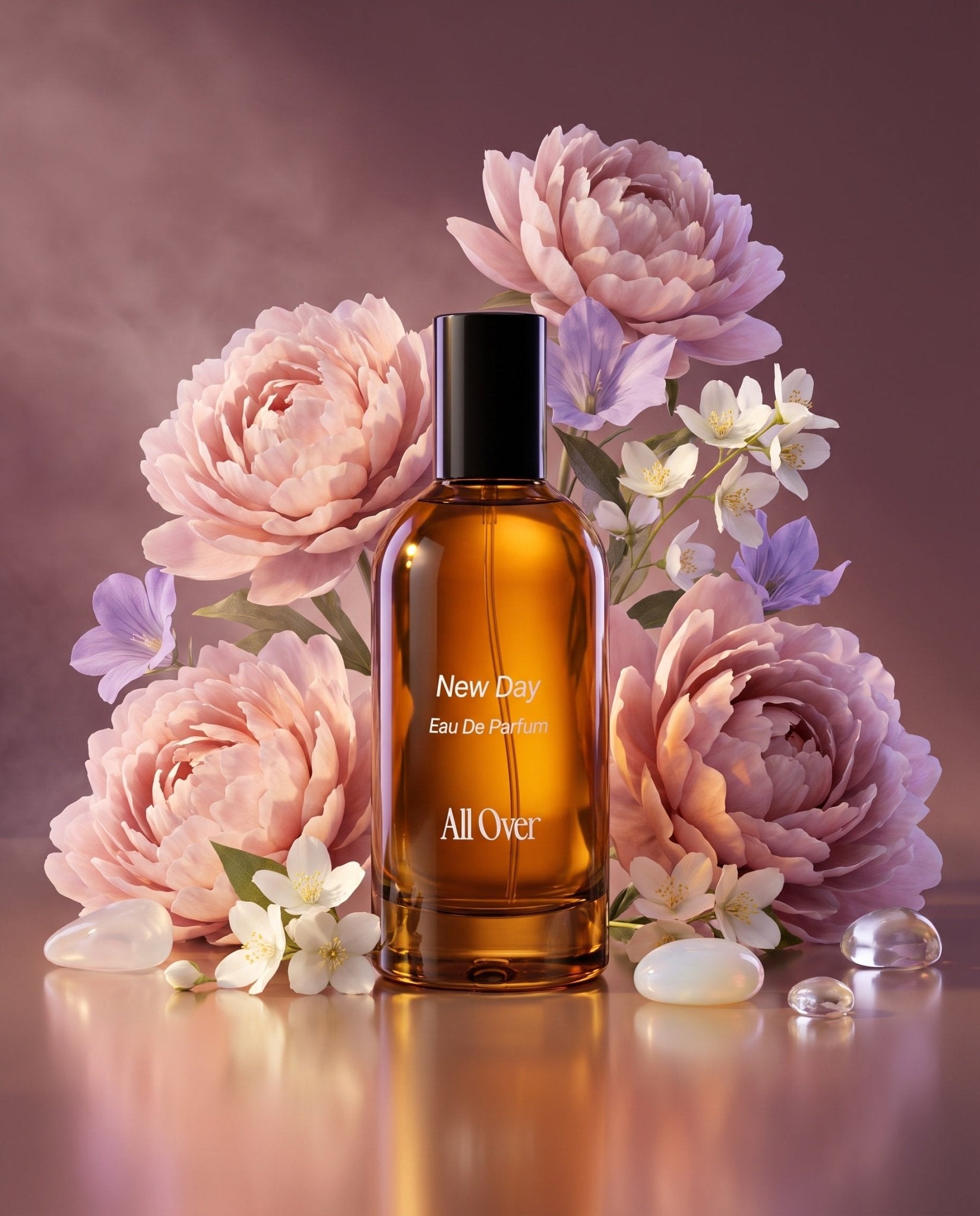 New Day EDF Perfume – Peony Jasmine Musk - ALLOVER - MIRA Y MANO