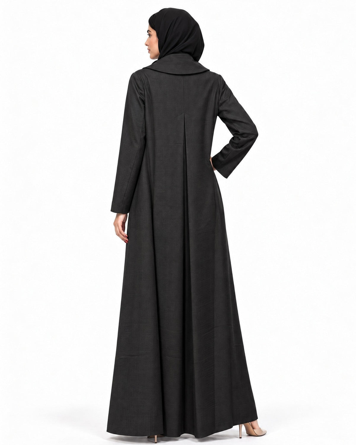 AMJAD ABAYA COAT - AMBER FEROZ - MIRA Y MANO