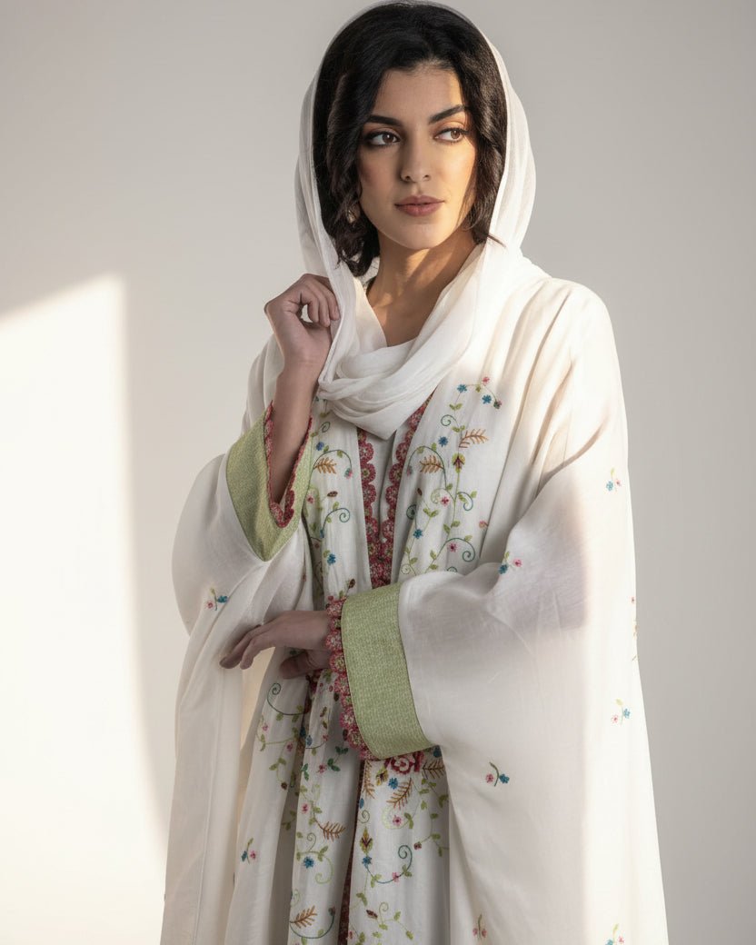 LATIFA ABAYA SET - AMORE MIO BY HITU - MIRA Y MANO