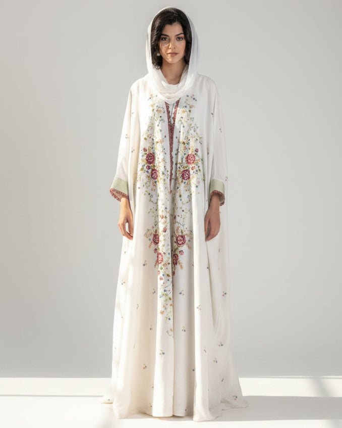 LATIFA ABAYA SET - AMORE MIO BY HITU - MIRA Y MANO