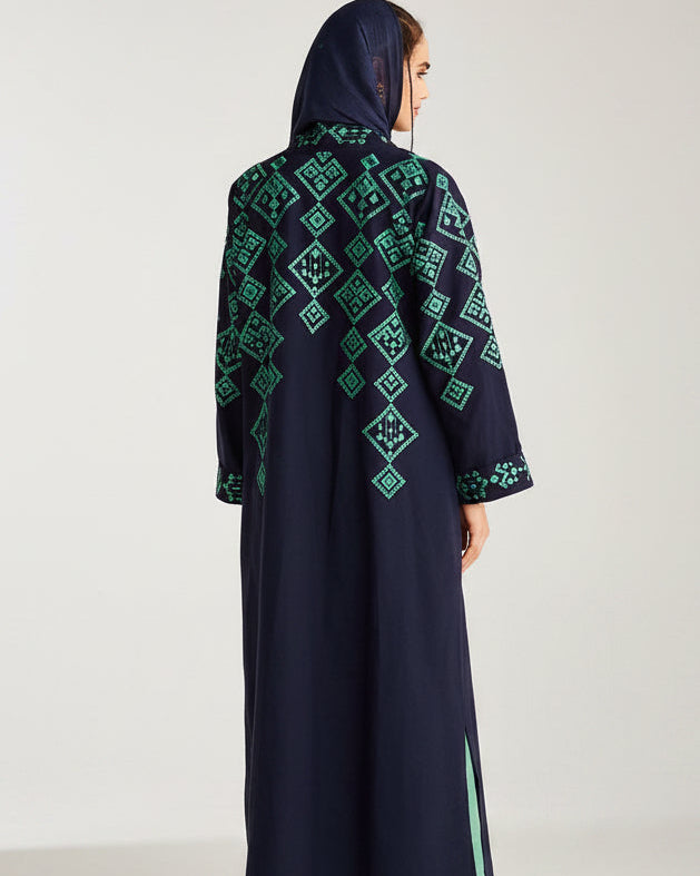 MALAK ABAYA SET - AMORE MIO BY HITU - MIRA Y MANO