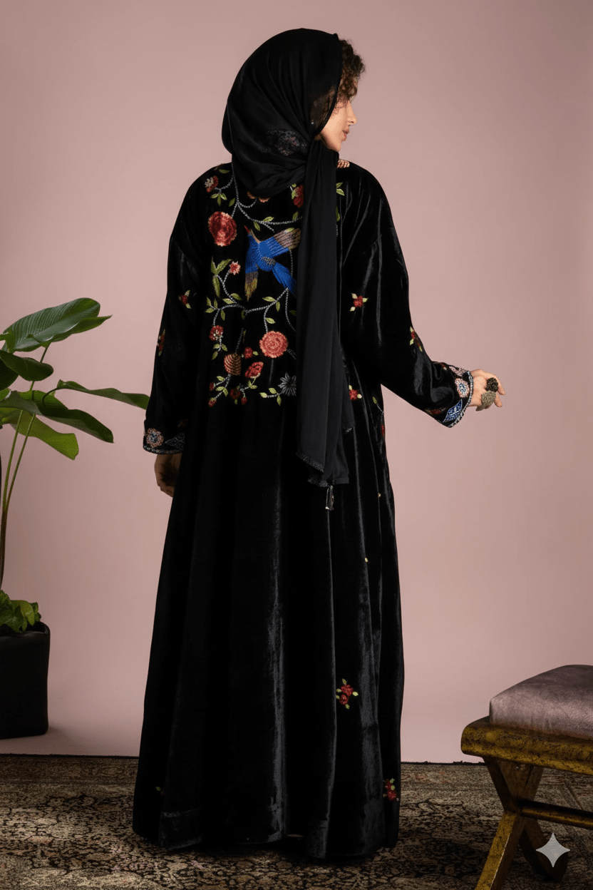 NURHAN ABAYA - AMORE MIO BY HITU - MIRA Y MANO