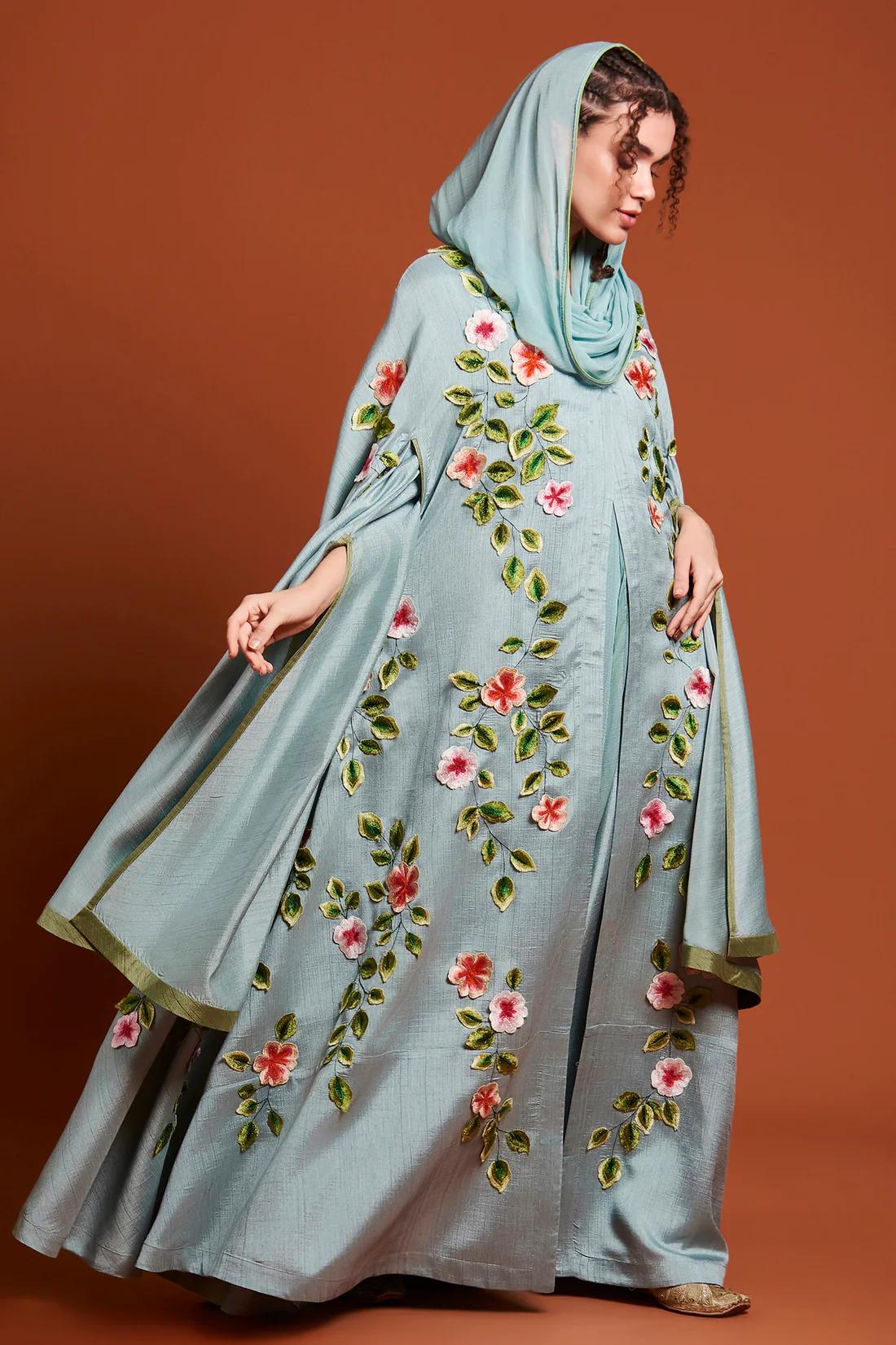 OMAIMA ABAYA SET - AMORE MIO BY HITU - MIRA Y MANO