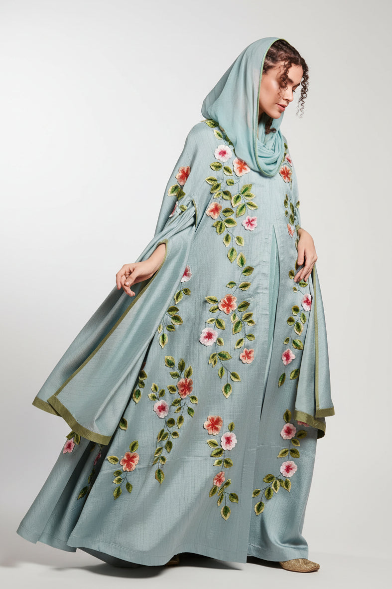 OMAIMA ABAYA SET - AMORE MIO BY HITU - MIRA Y MANO