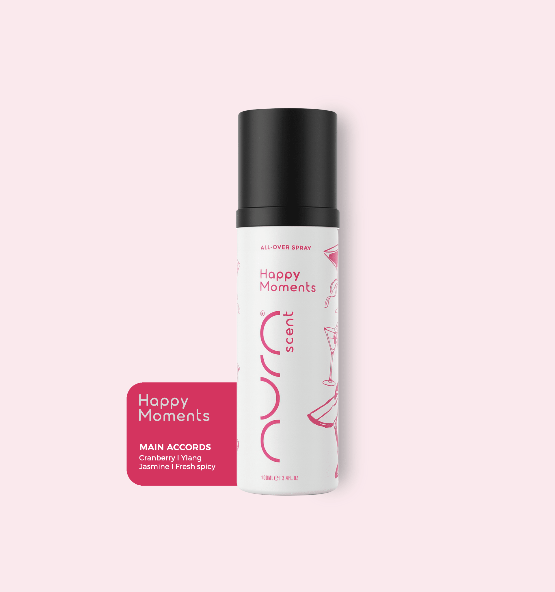 Happy Moments Perfume - AURA SCENT - MIRA Y MANO