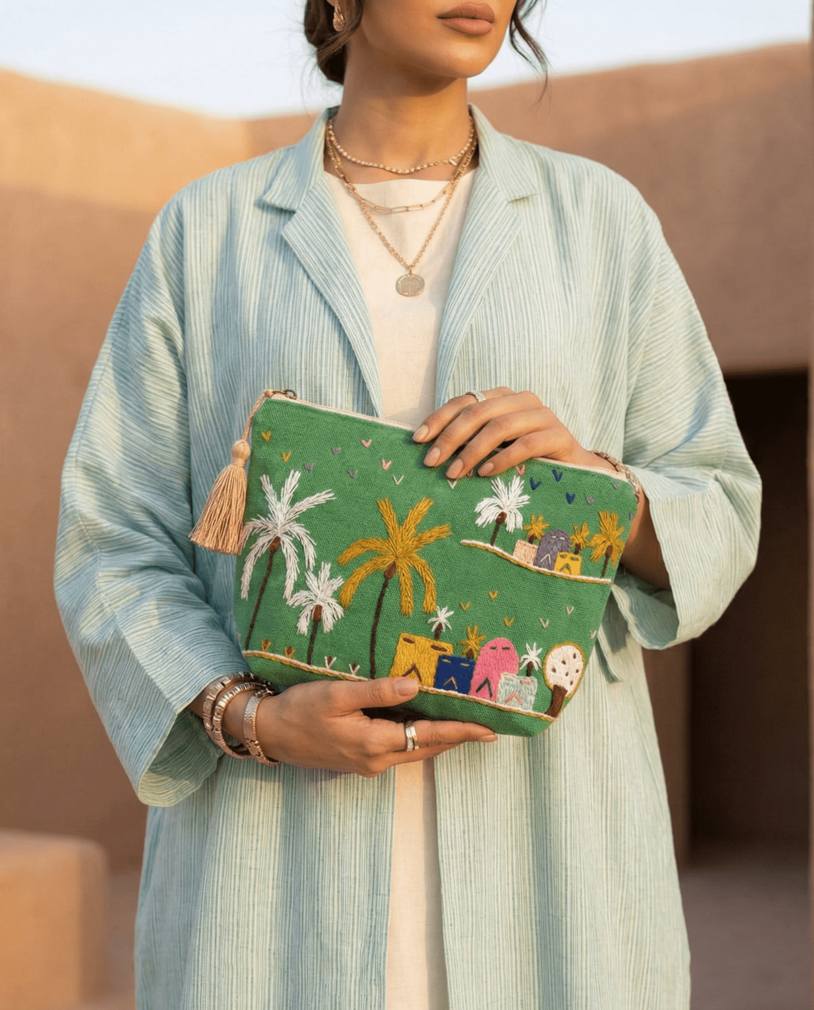 ELLA - GR POUCH - BADDARA - MIRA Y MANO