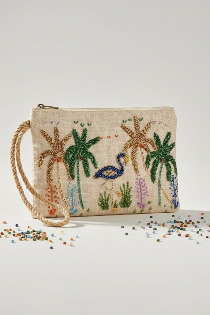 FLAMINGO - BE POUCH - BADDARA - MIRA Y MANO