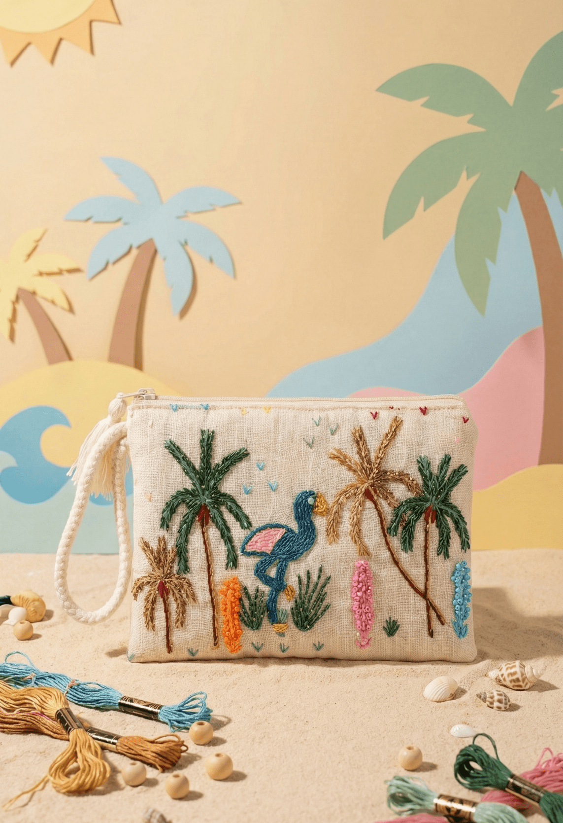 FLAMINGO - IV POUCH - BADDARA - MIRA Y MANO