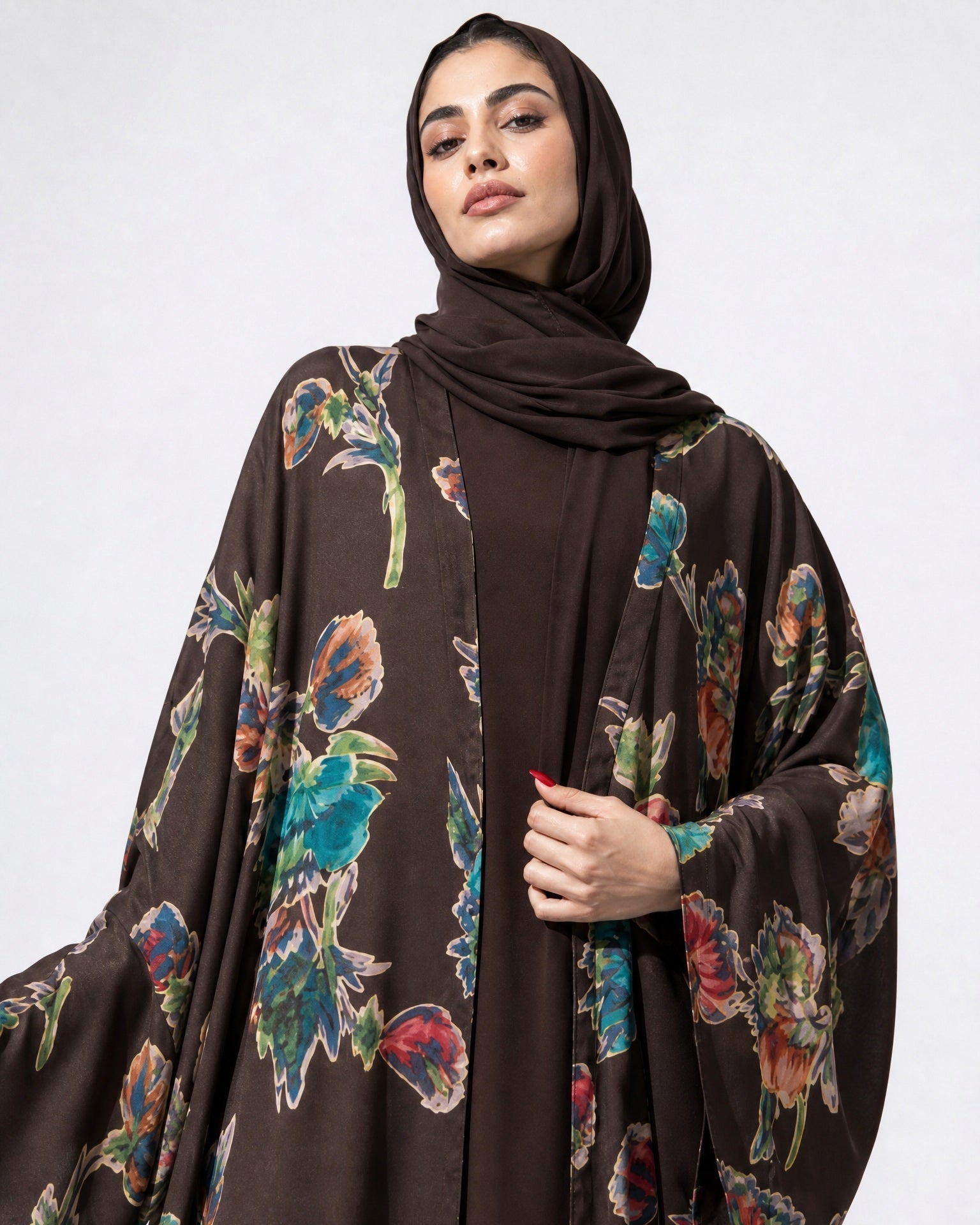 BA010B1 ABAYA - BY AFRAA - MIRA Y MANO