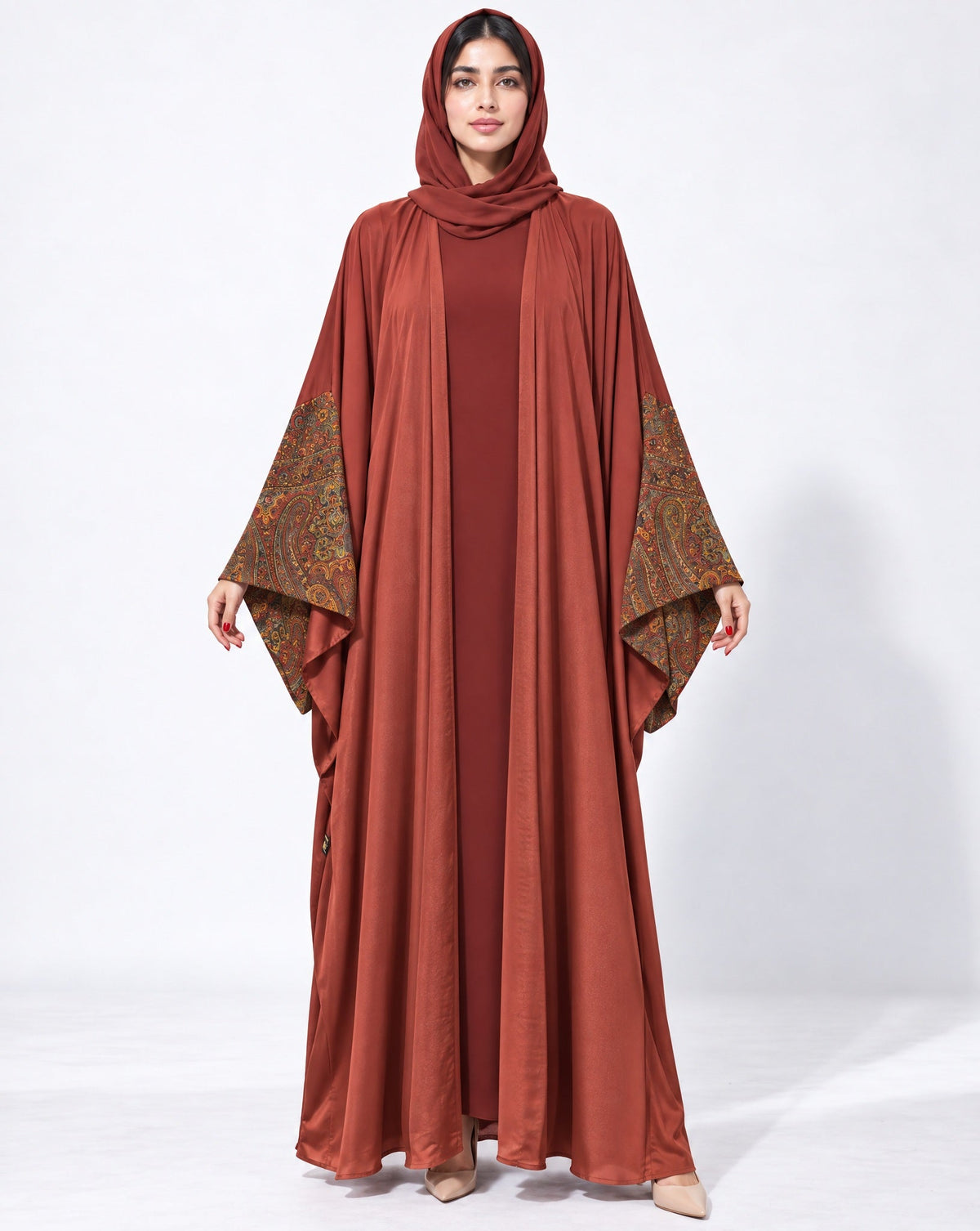 BA10-FB ABAYA - BY AFRAA - MIRA Y MANO