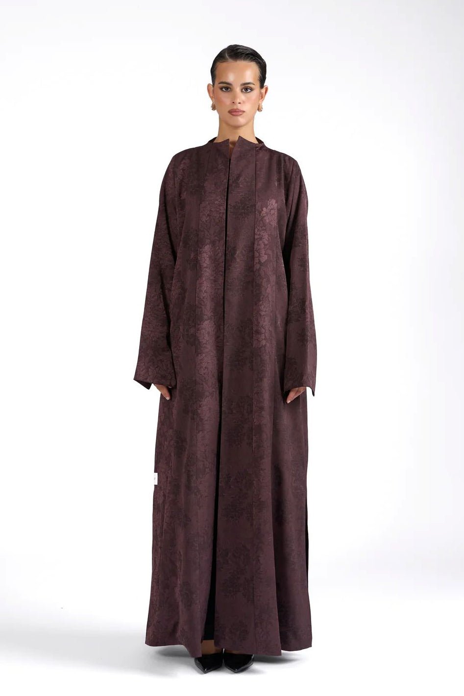 ALBA DEEP PURPLE ABAYA - BY NOUF - MIRA Y MANO