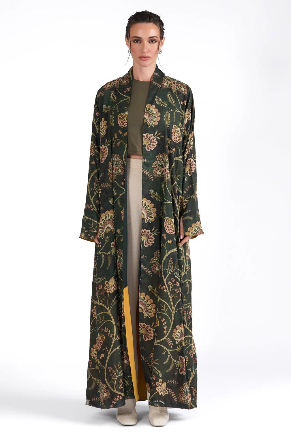 FLORISAN ABAYA - BY NOUF - MIRA Y MANO