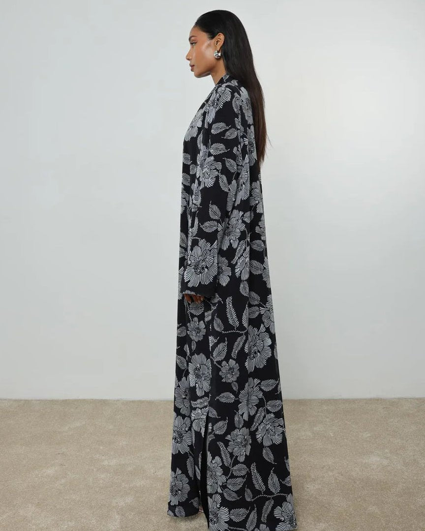 LILACL ABAYA - BY NOUF - MIRA Y MANO