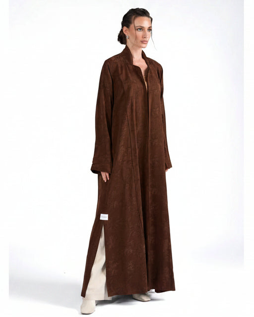 SORA BROWN ABAYA - BY NOUF - MIRA Y MANO