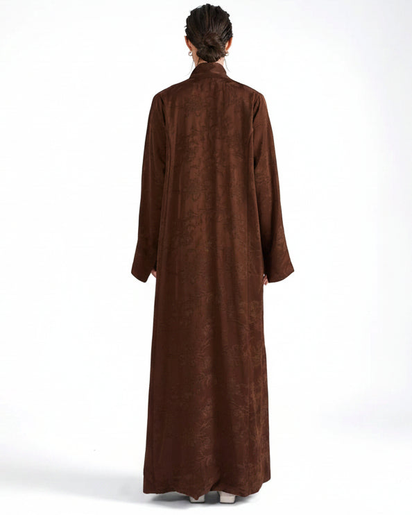 SORA BROWN ABAYA - BY NOUF - MIRA Y MANO