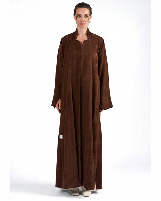 SORA BROWN ABAYA - BY NOUF - MIRA Y MANO