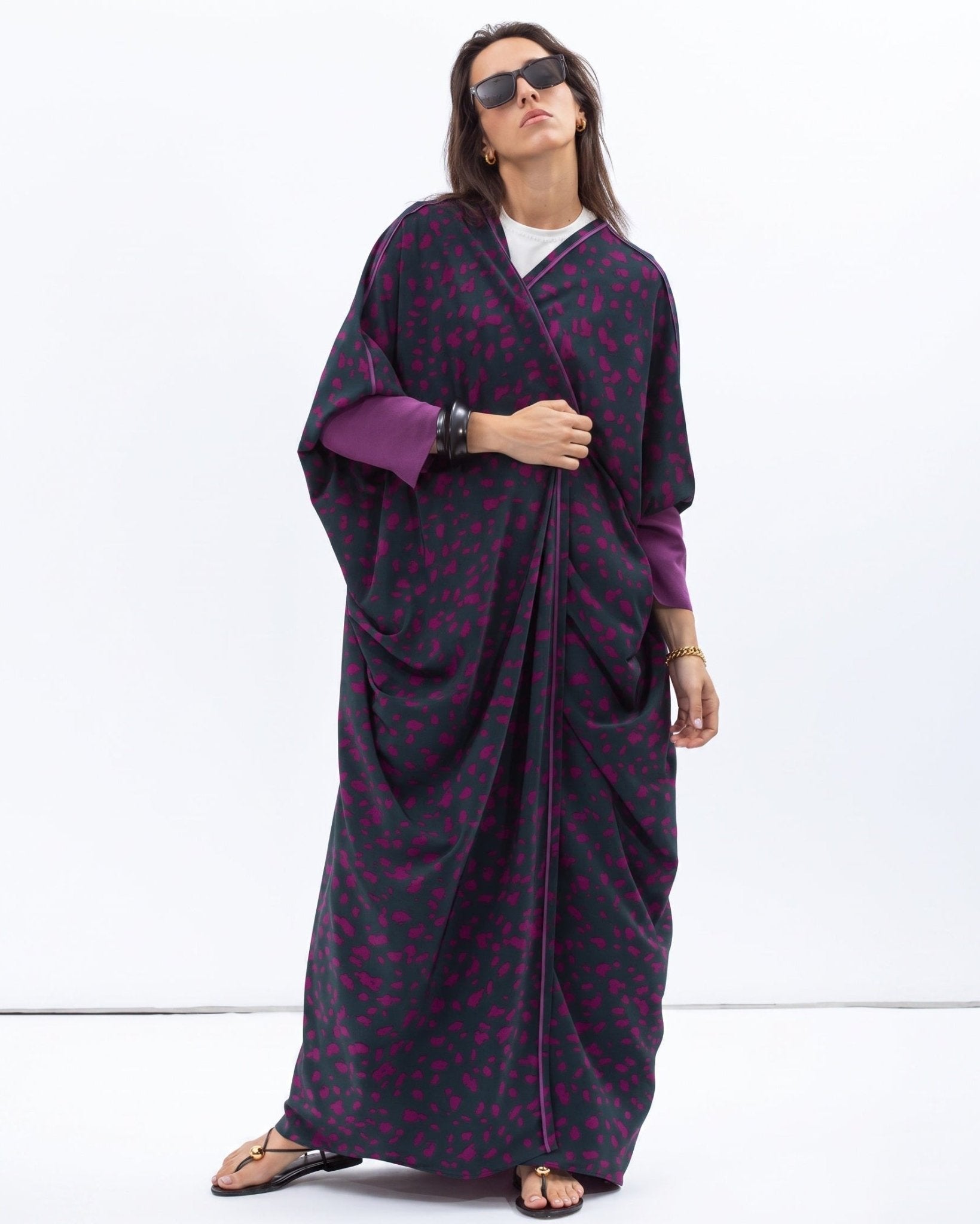 AB-BF-FG-VFPP – Multi Color Abaya - CHIKA - MIRA Y MANO