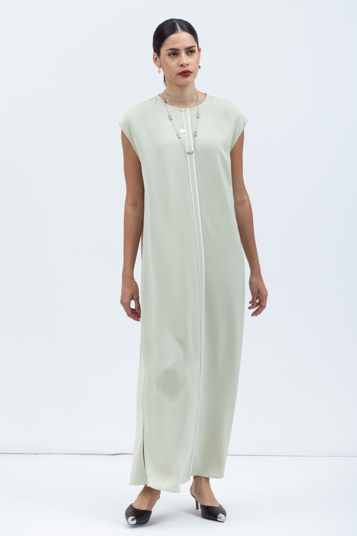 DRS - D - GREEN DRESS - CHIKA - MIRA Y MANO