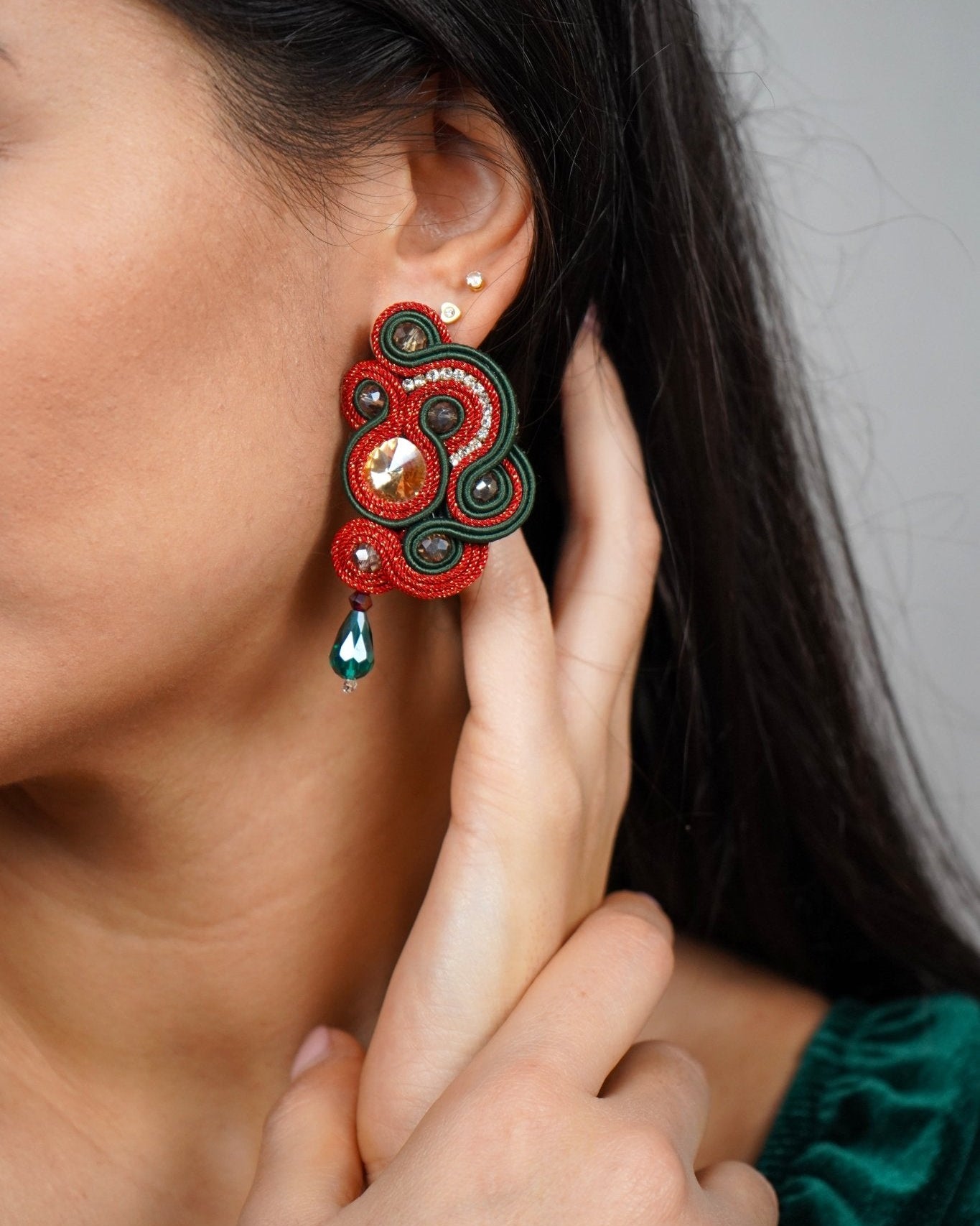 PALINURO1R EARRINGS - DESIREA - MIRA Y MANO
