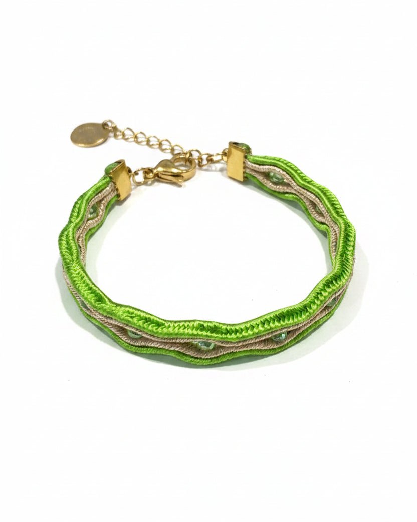 PEARLS 1GG BRACELET - DESIREA - MIRA Y MANO