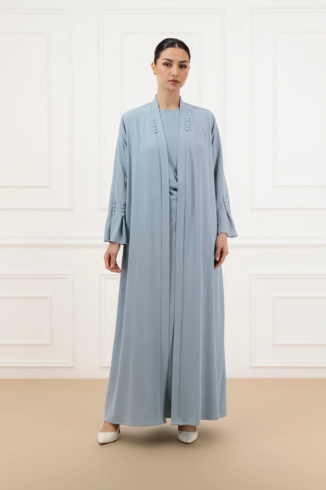 ABM25 - 1071 - LB ABAYA - EFFA - MIRA Y MANO