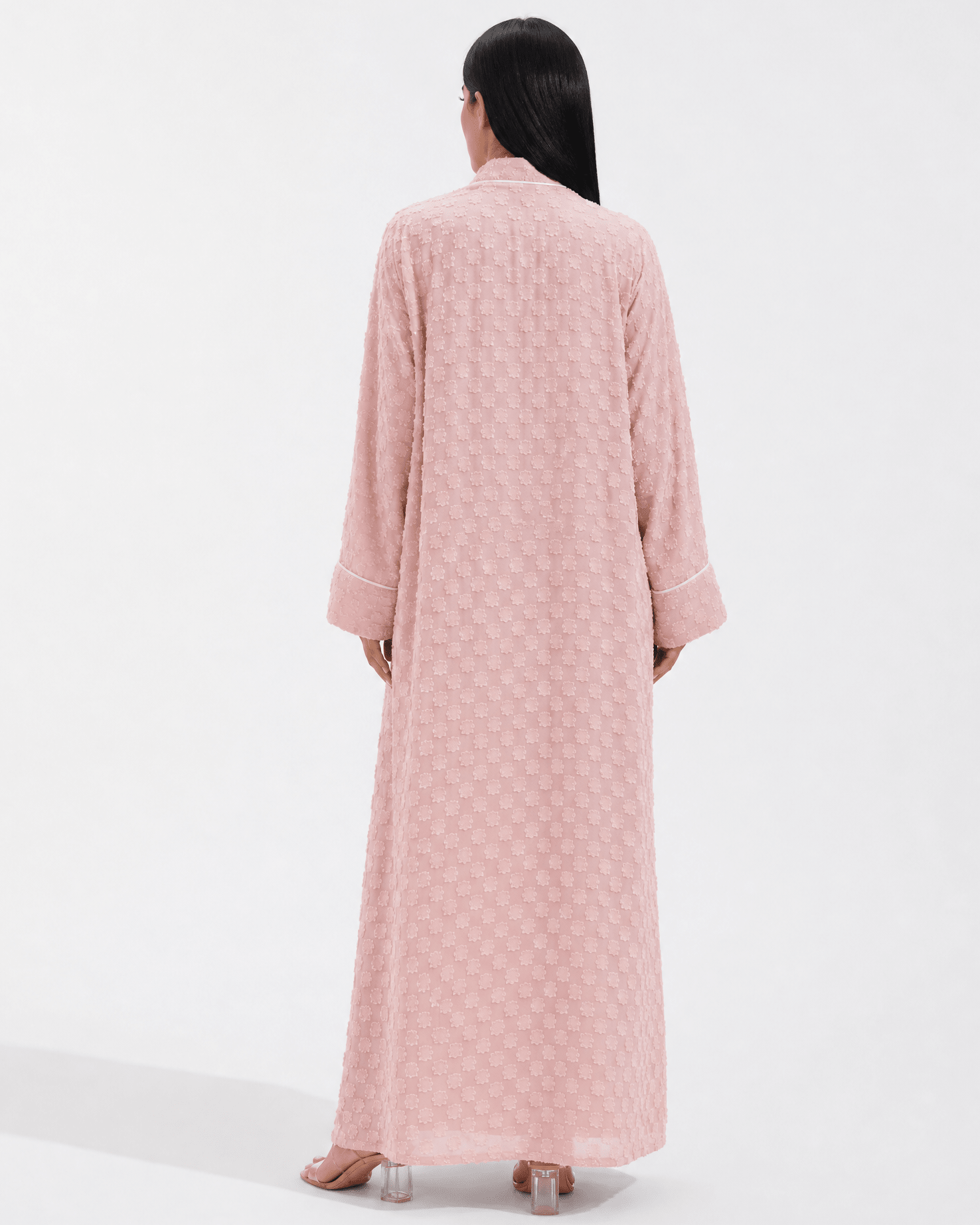 ABM26-113-PK ABAYA - EFFA - MIRA Y MANO