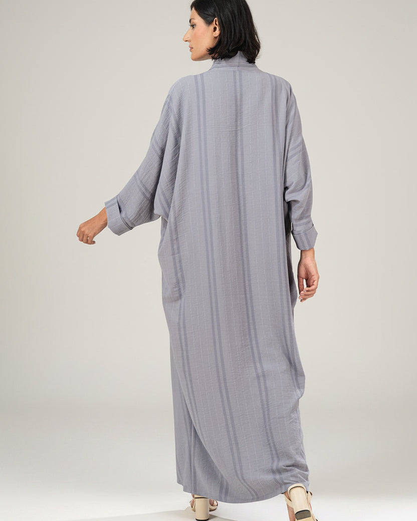 LEENA TEXTURED A ABAYA - EFFA - MIRA Y MANO