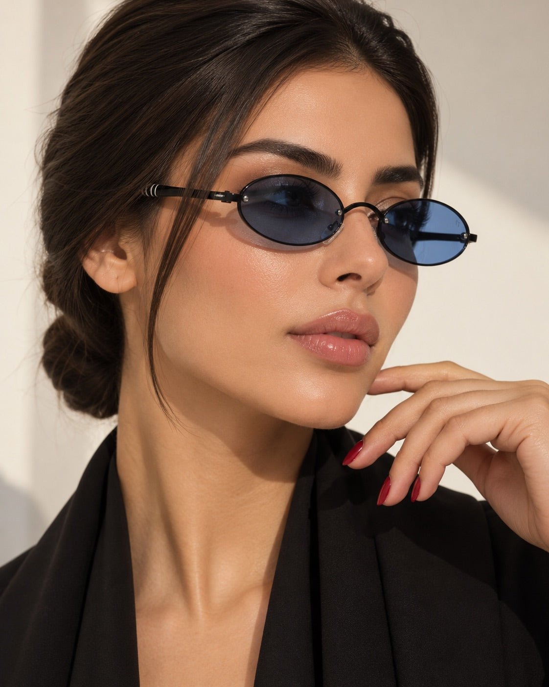 Bella-Indigo Metal Sunglasses - ELLEVENS - MIRA Y MANO