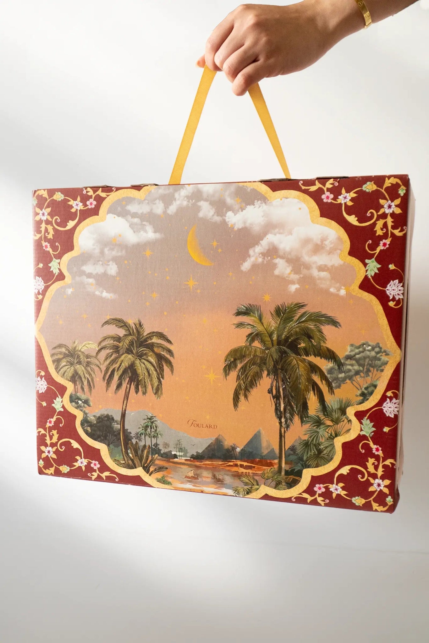 AS1006 MUHRA MAT - FOULARD - MIRA Y MANO