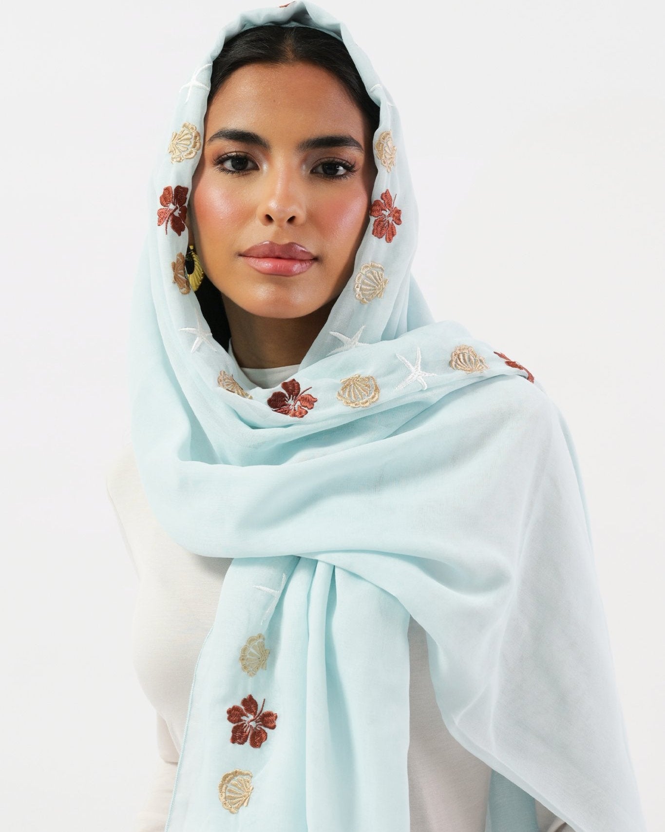 FL1002 MUREX SHELL SCARF - FOULARD - MIRA Y MANO