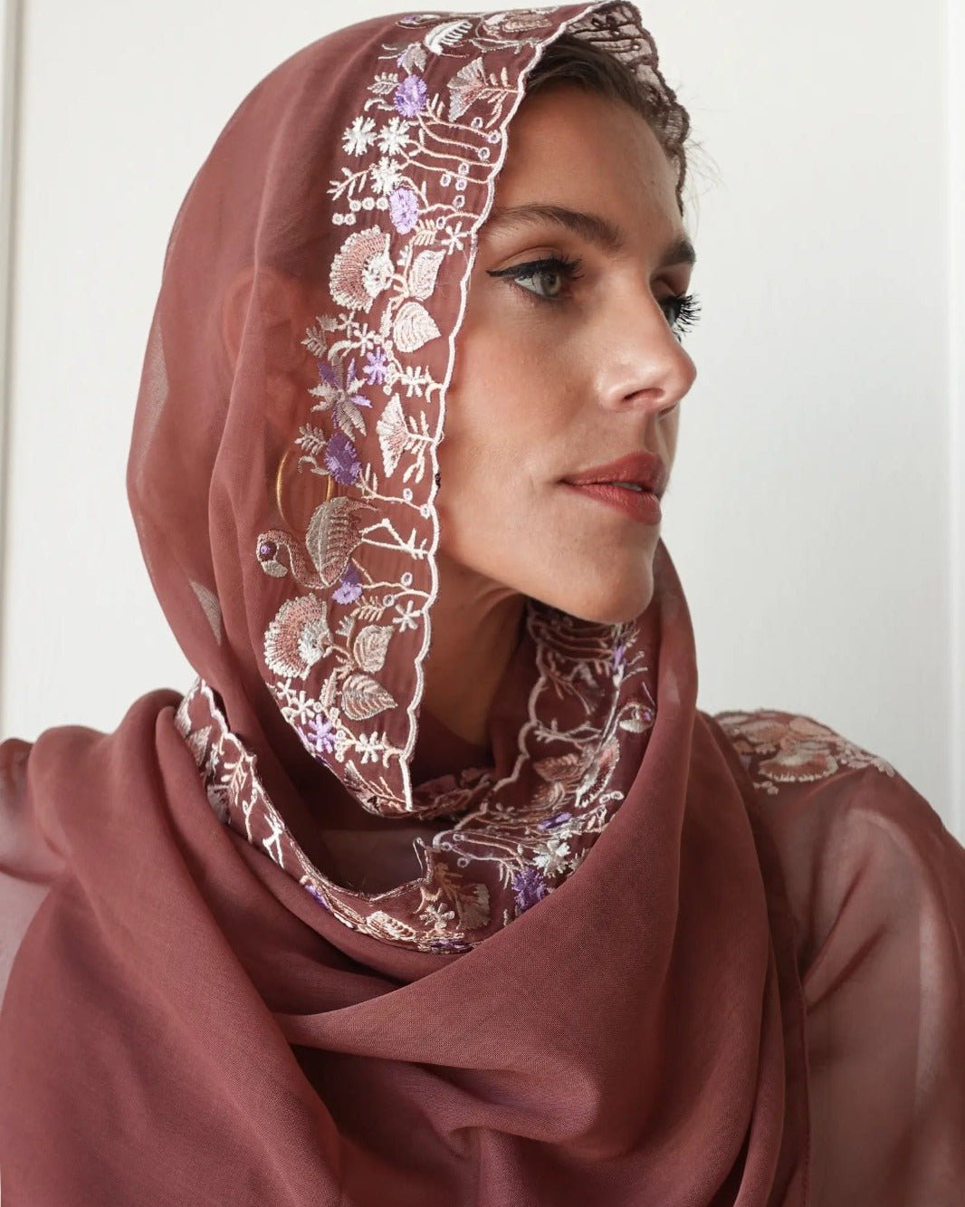 HM1003 ROSELLA SCARF - FOULARD - MIRA Y MANO