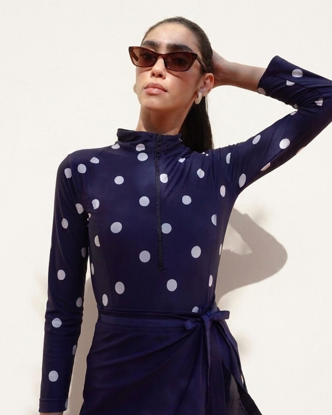 LUNA POLKA SWIMMING SET - FOULARD - MIRA Y MANO