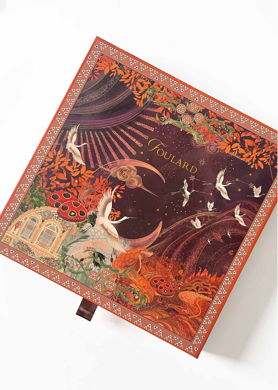 PS1001 LADYBUG SQUARED - FOULARD - MIRA Y MANO