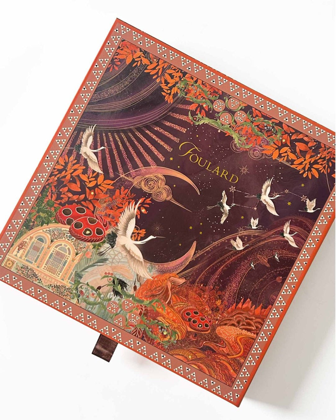 PS1001 LADYBUG SQUARED - FOULARD - MIRA Y MANO