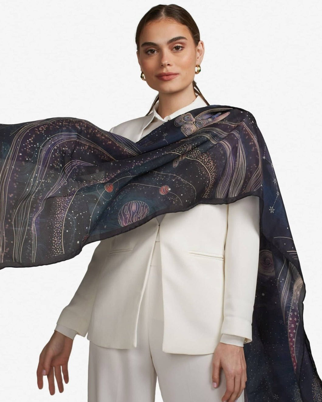 PS1006 ASRAR - FOULARD - MIRA Y MANO