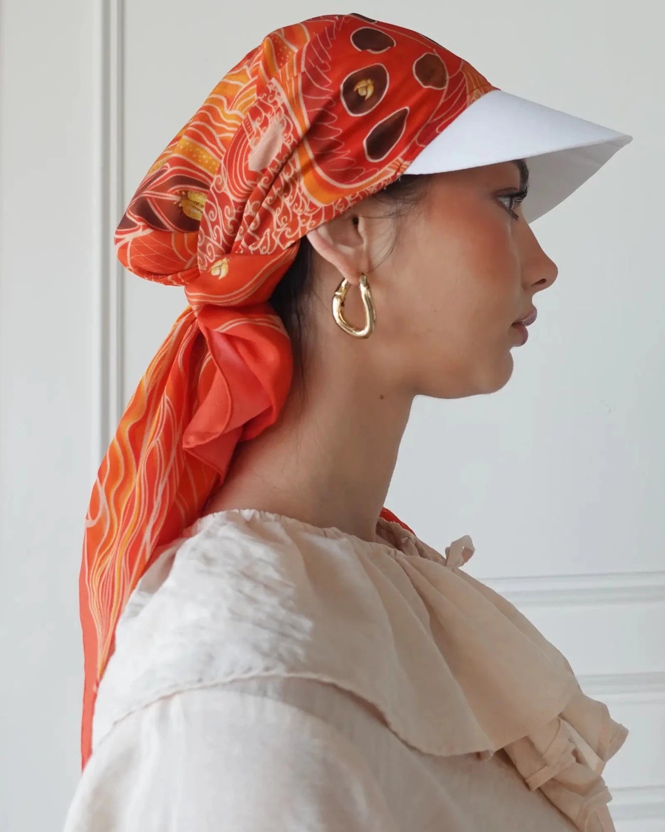 PS1012 LADYBUG SANIA TURBAN HAT - FOULARD - MIRA Y MANO