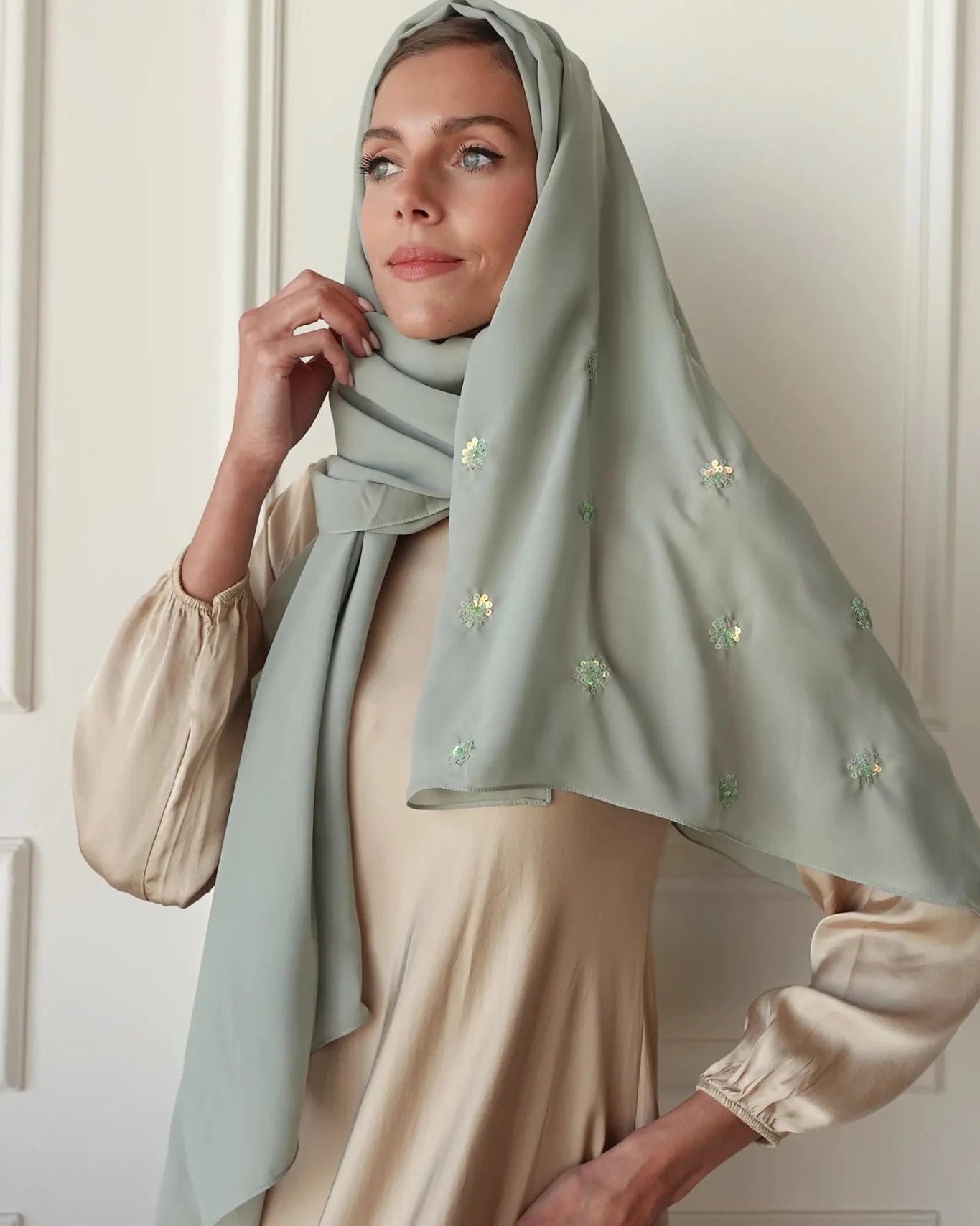 RZ1015 SULAF SCARF - FOULARD - MIRA Y MANO