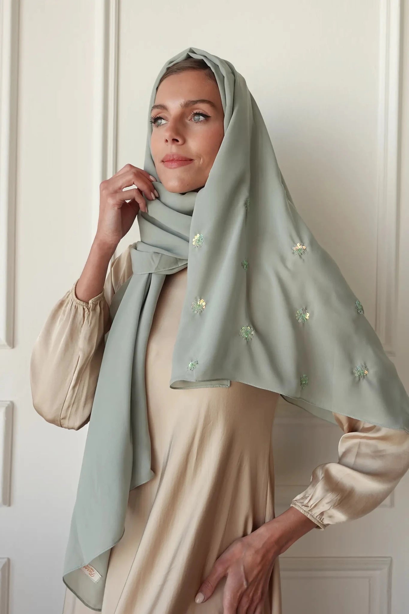 RZ1015 SULAF SCARF - FOULARD - MIRA Y MANO