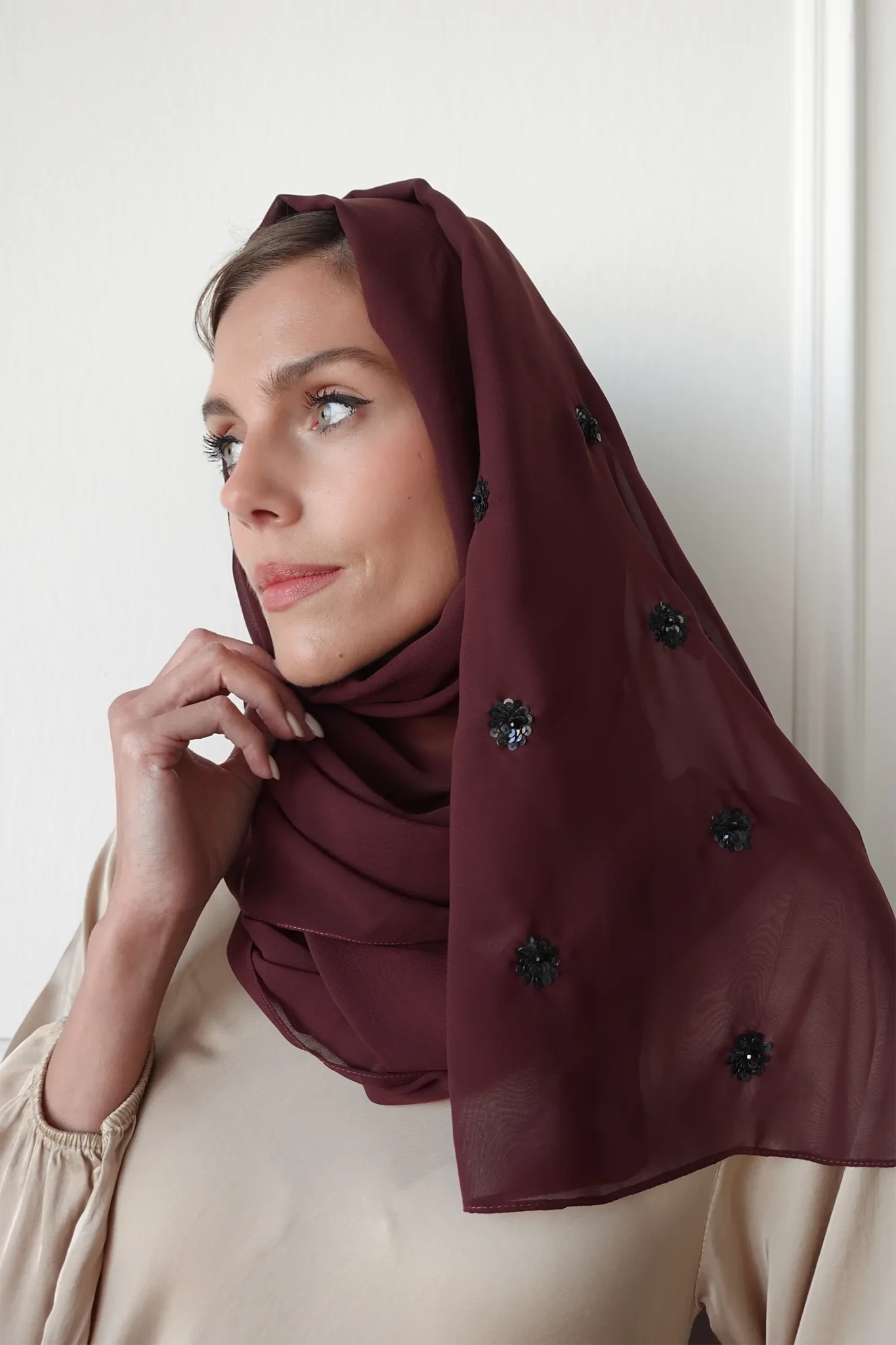 RZ1016 ZUMURRUD SCARF - FOULARD - MIRA Y MANO