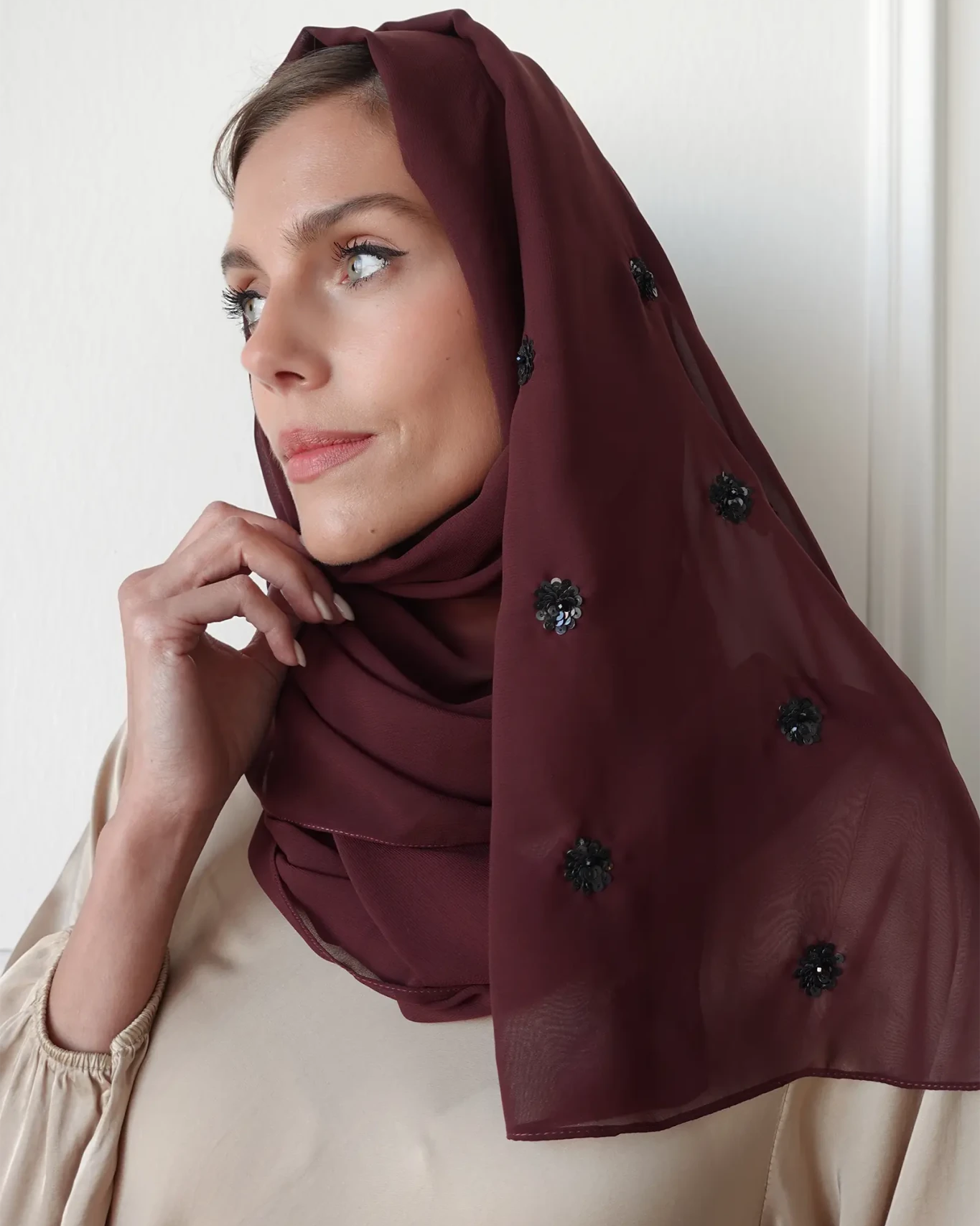RZ1016 ZUMURRUD SCARF - FOULARD - MIRA Y MANO