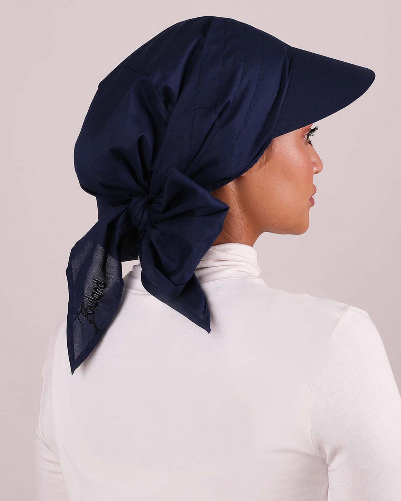 ST1126 SANIA NAVY SCARF - FOULARD - MIRA Y MANO
