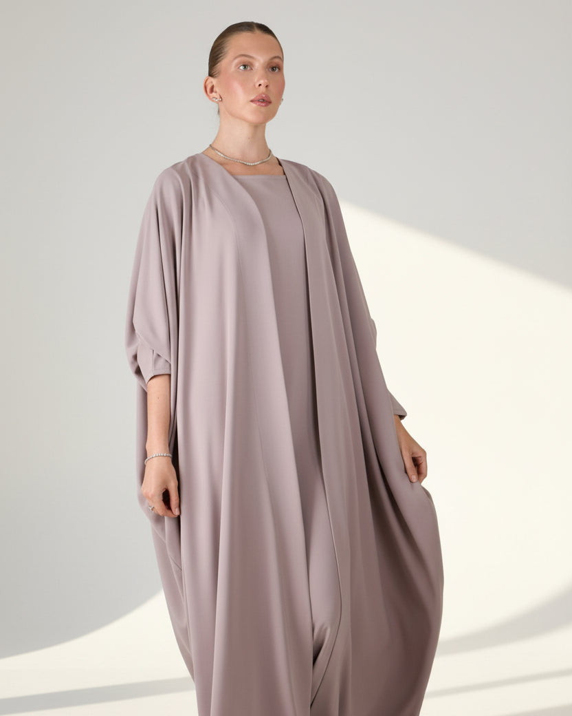 FC 812 ABAYA SET - FOUZ COUTURE - MIRA Y MANO