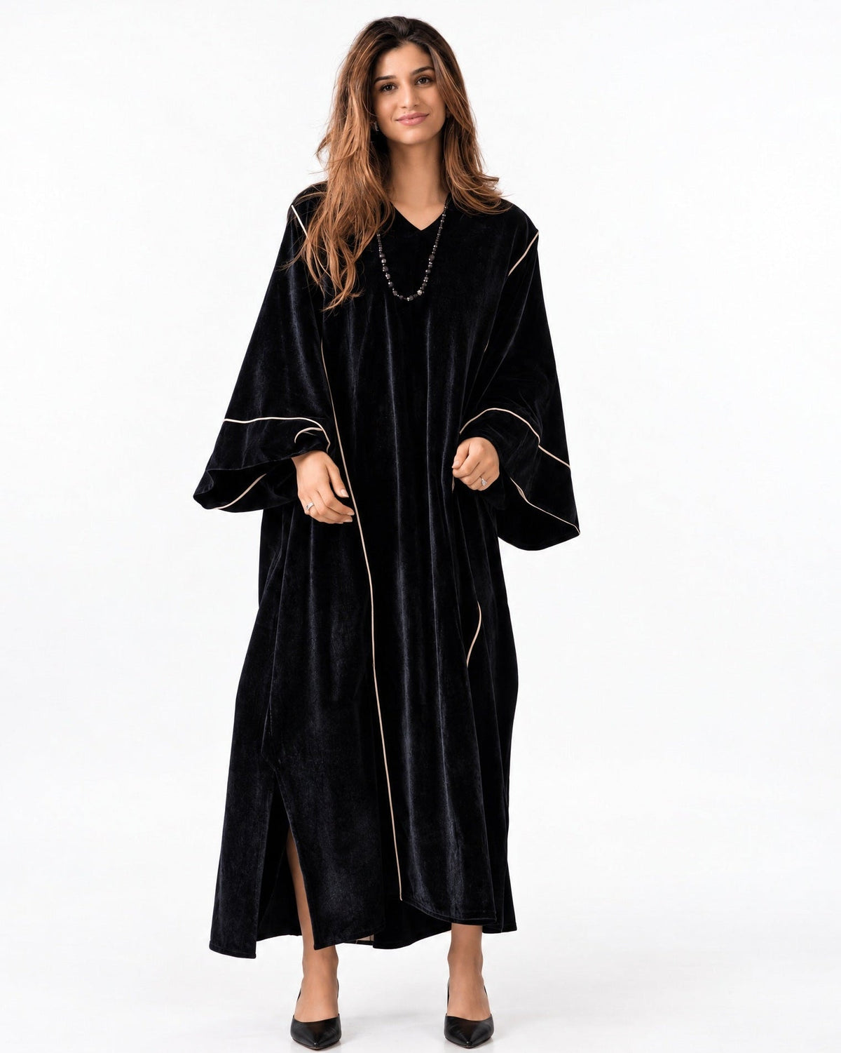 FCK 127 KAFTAN - FOUZ COUTURE - MIRA Y MANO