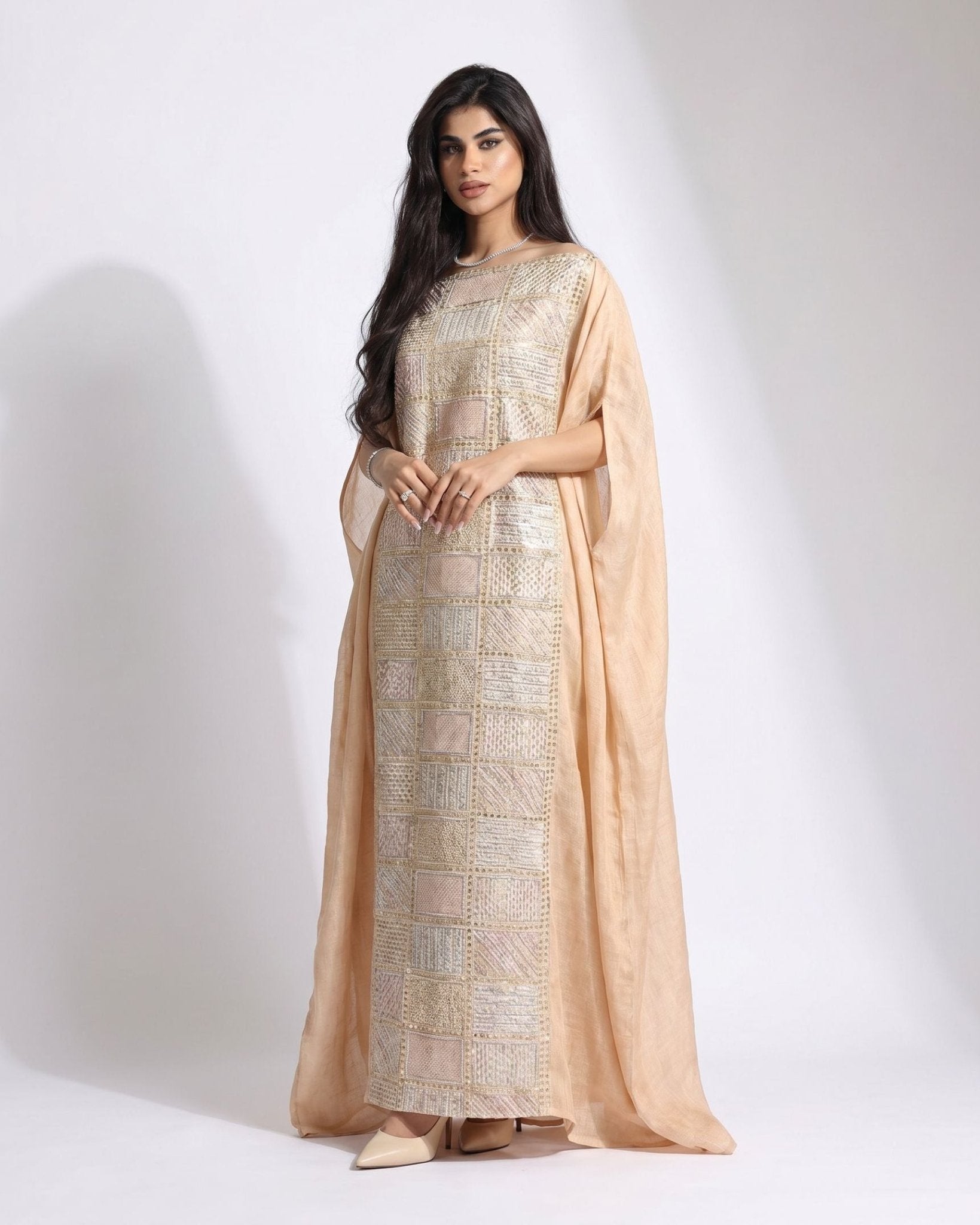 FCK 157 KAFTAN - FOUZ COUTURE - MIRA Y MANO