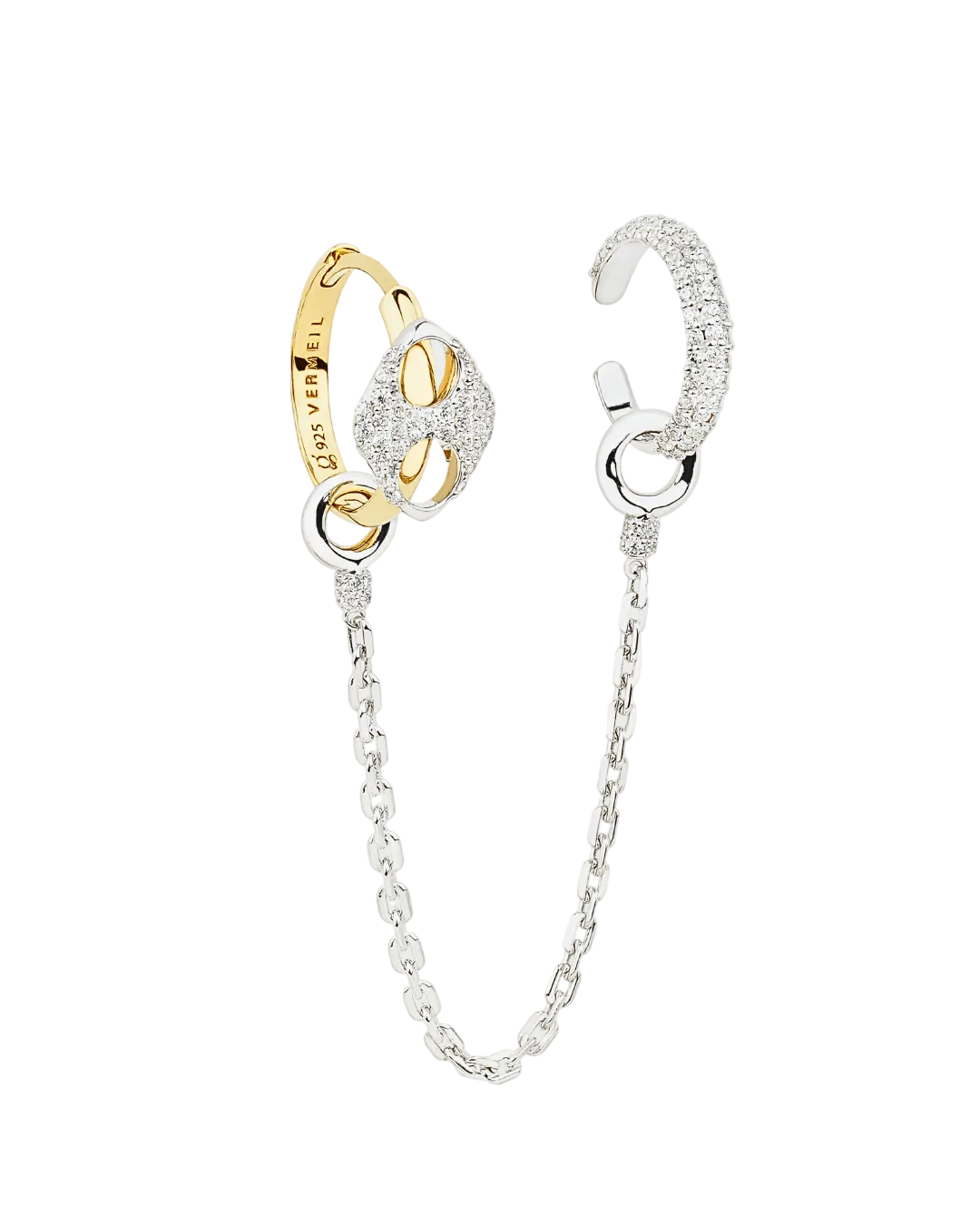 INFINITY EAR CUFF EARRINGS - GHALIA - MIRA Y MANO