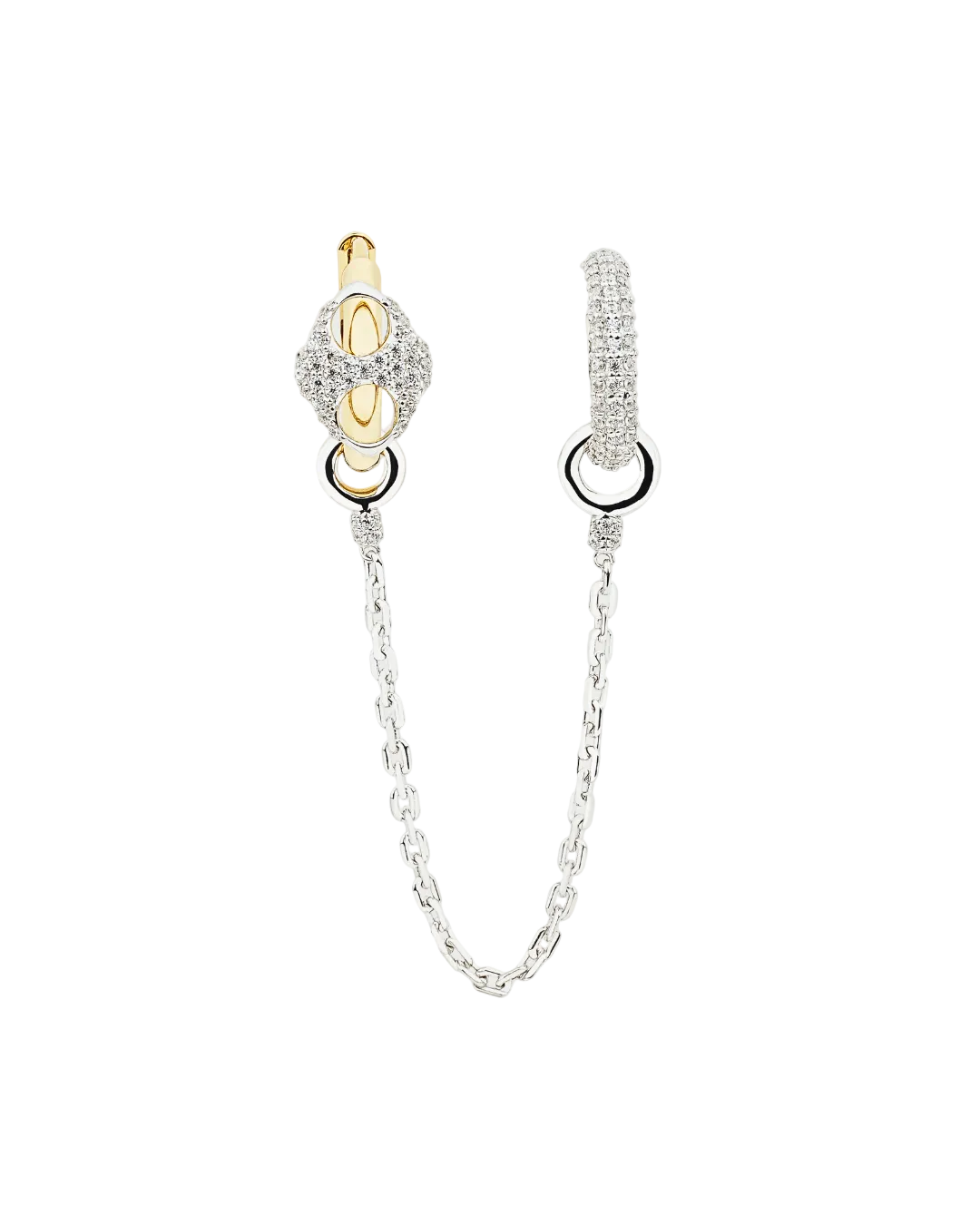 INFINITY EAR HOOPS EARRINGS - GHALIA - MIRA Y MANO