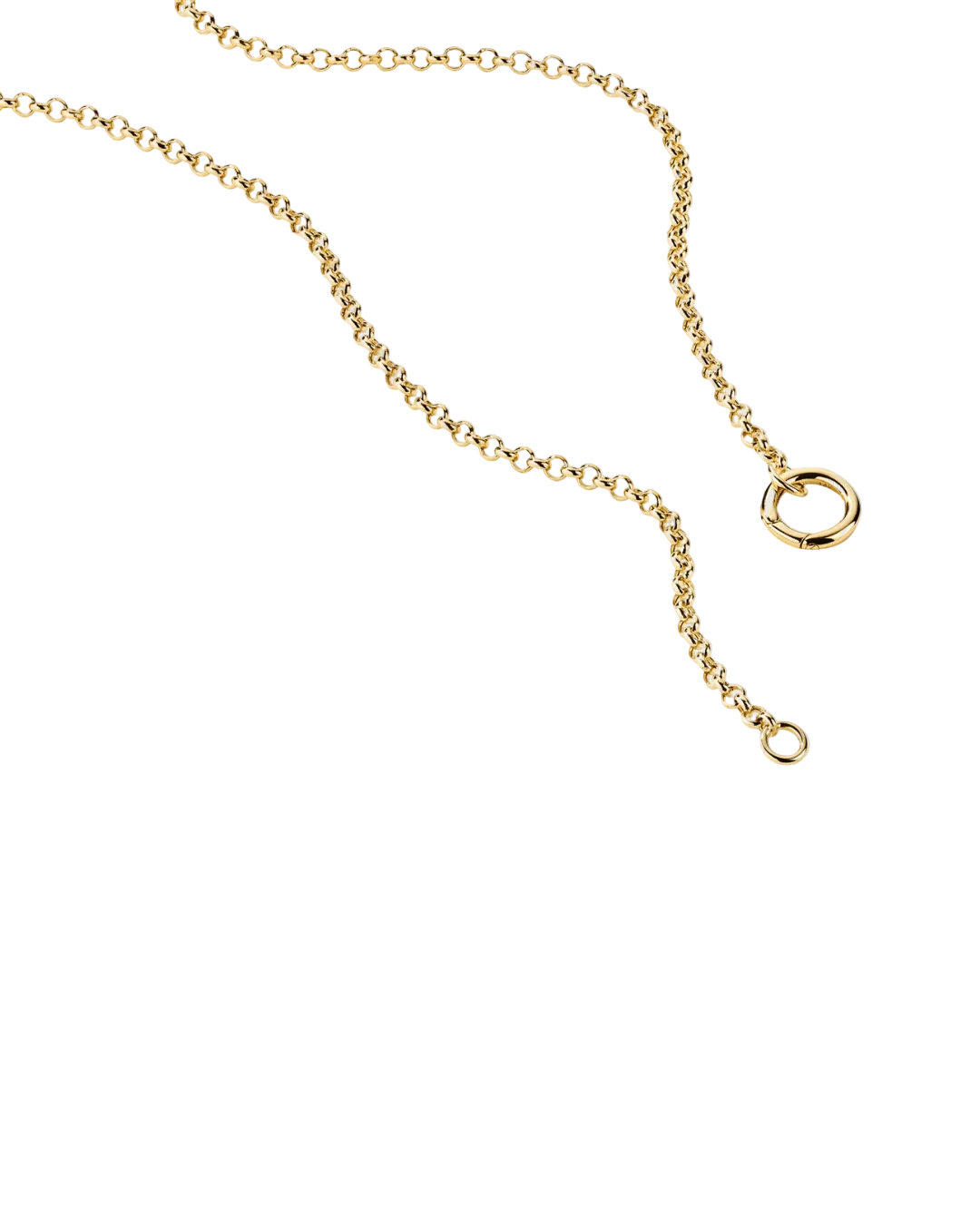 ROLO CHAIN CHARM NECKLACE GOLD - GHALIA - MIRA Y MANO