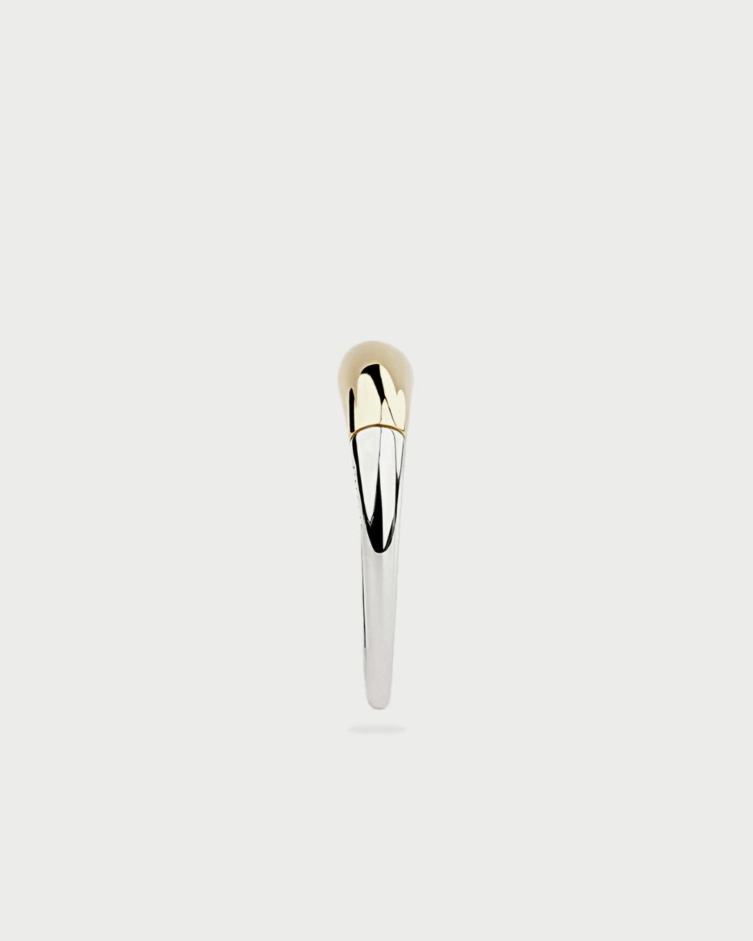 SILVER SLEEK MOON RING - GHALIA - MIRA Y MANO