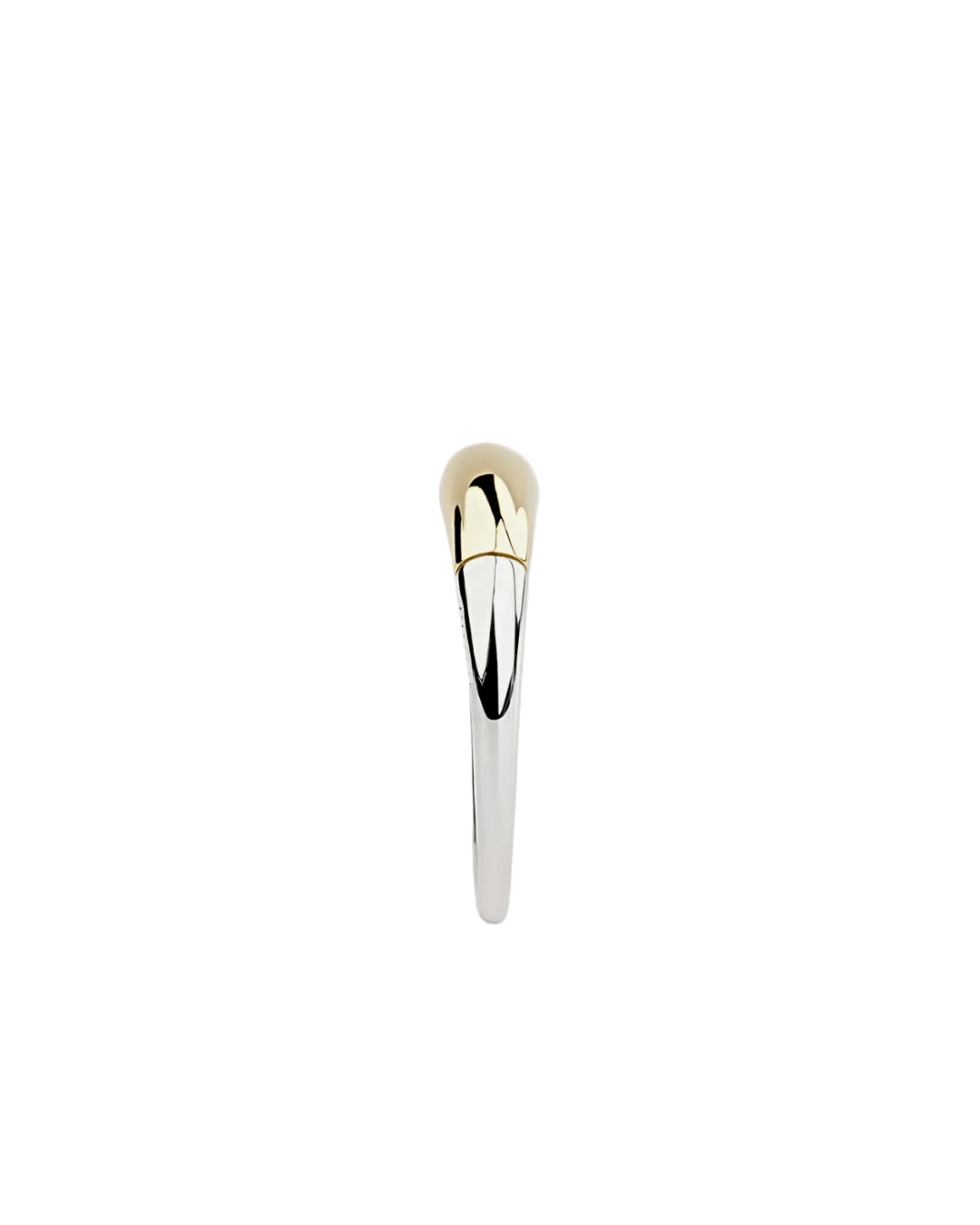 SILVER SLEEK MOON RING - GHALIA - MIRA Y MANO